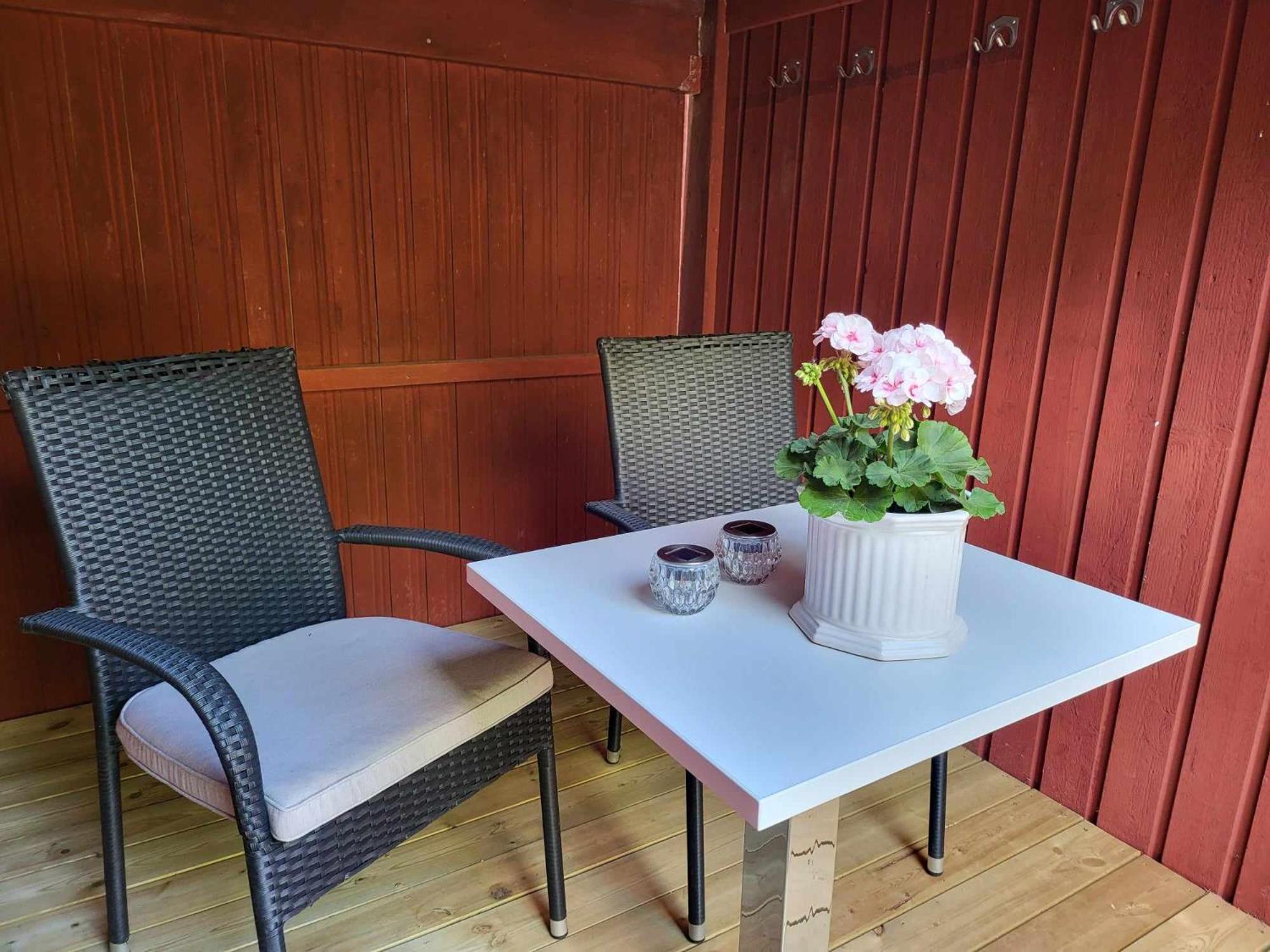 Villa Minihus Med Stor Traedgardstomt Naera Golf Och Hav Trosa Esterno foto