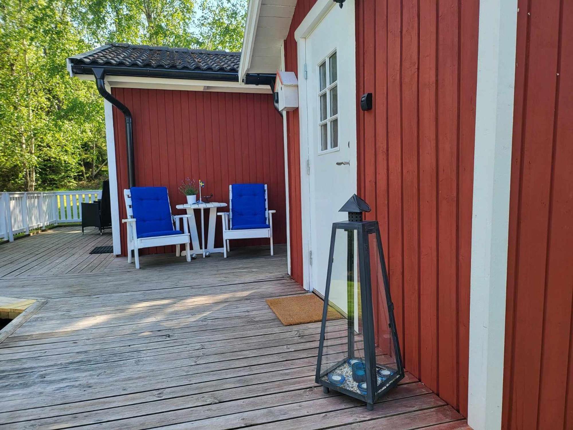 Villa Minihus Med Stor Traedgardstomt Naera Golf Och Hav Trosa Esterno foto